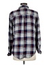 Forever 21 Plaid Gray Long Sleeve Button-Down Shirt Size M - photo 2
