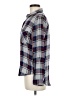 Forever 21 Plaid Gray Long Sleeve Button-Down Shirt Size M - photo 5