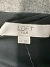 Ann Taylor LOFT 100% Polyester Solid Black Cocktail Dress Size 22 - photo 6