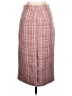 Walter Baker 100% Polyester Tweed Red Formal Skirt Size 10 - photo 2