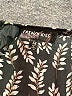 Feathers 100% Polyester Paisley Black Casual Dress Size M - photo 7