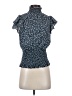 1.State 100% Polyester Blue Sleeveless Blouse Size XS - photo 1