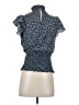 1.State 100% Polyester Blue Sleeveless Blouse Size XS - photo 2
