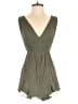 Just Found 100% Rayon Solid Green Romper Size M - photo 1
