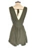 Just Found 100% Rayon Solid Green Romper Size M - photo 2