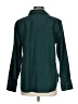 Chico's Solid Green Long Sleeve Button-Down Shirt Size L - photo 2