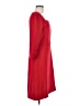 Ann Taylor Solid Red Casual Dress Size 6 (tall) - photo 4