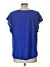 Gap Outlet Blue Short Sleeve Top Size L - photo 2