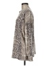 Cherish Animal Print Silver Pullover Sweater Size M - photo 5