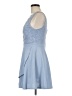 City Studio Blue Cocktail Dress Size 7 - photo 5