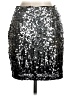 Maner 100% Polyester Silver Formal Skirt Size M - photo 2