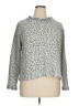 Assorted Brands Animal Print Gray Pullover Sweater Size XL (estimated) - photo 1