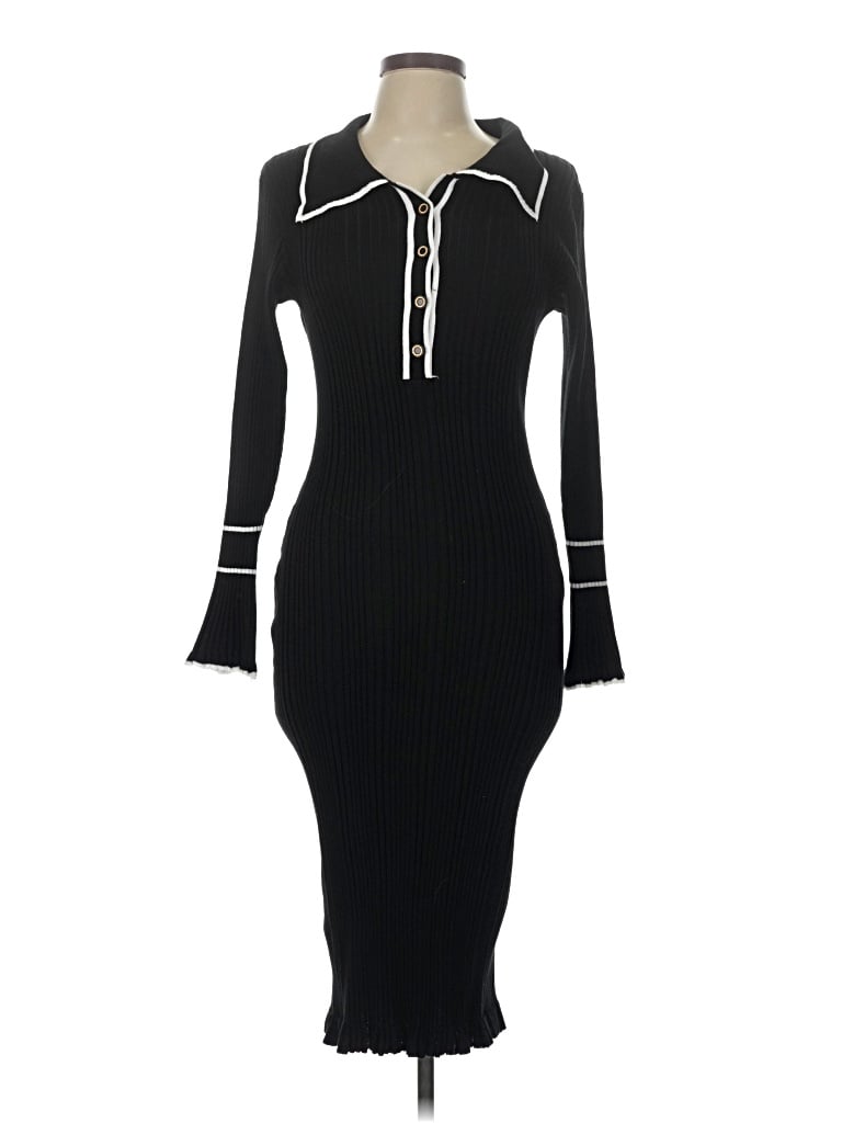 Pre-owned Grace Karin Casual Dress In Black