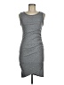 Leith Solid Gray Casual Dress Size M - photo 1