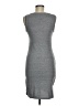 Leith Solid Gray Casual Dress Size M - photo 2