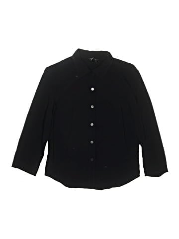 Guess Jeans 3/4 Sleeve Button-Down Shirt (view 1)