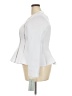 Stellar Looks White Long Sleeve Top Size 18 - photo 5