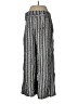 STAUD Stripes Silver Casual Pants Size 8 - photo 2