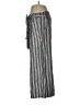 STAUD Stripes Silver Casual Pants Size 8 - photo 5