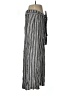 STAUD Stripes Silver Casual Pants Size 8 - photo 4