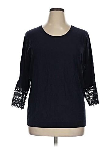 Talbots 3/4 Sleeve Top (view 1)