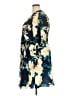City Chic 100% Polyester Print Blue Casual Dress Size 18 Plus (M) - photo 5