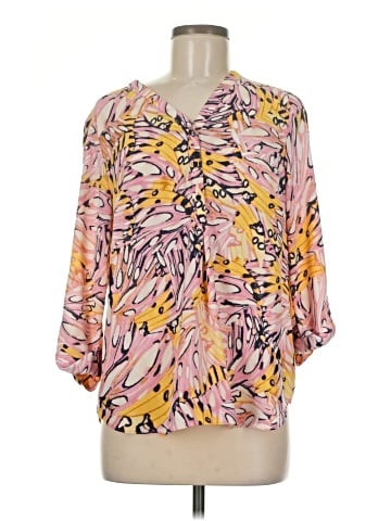 JM Collection 3/4 Sleeve Blouse (view 1)