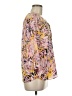 JM Collection 100% Polyester Yellow 3/4 Sleeve Blouse Size M (petite) - photo 4