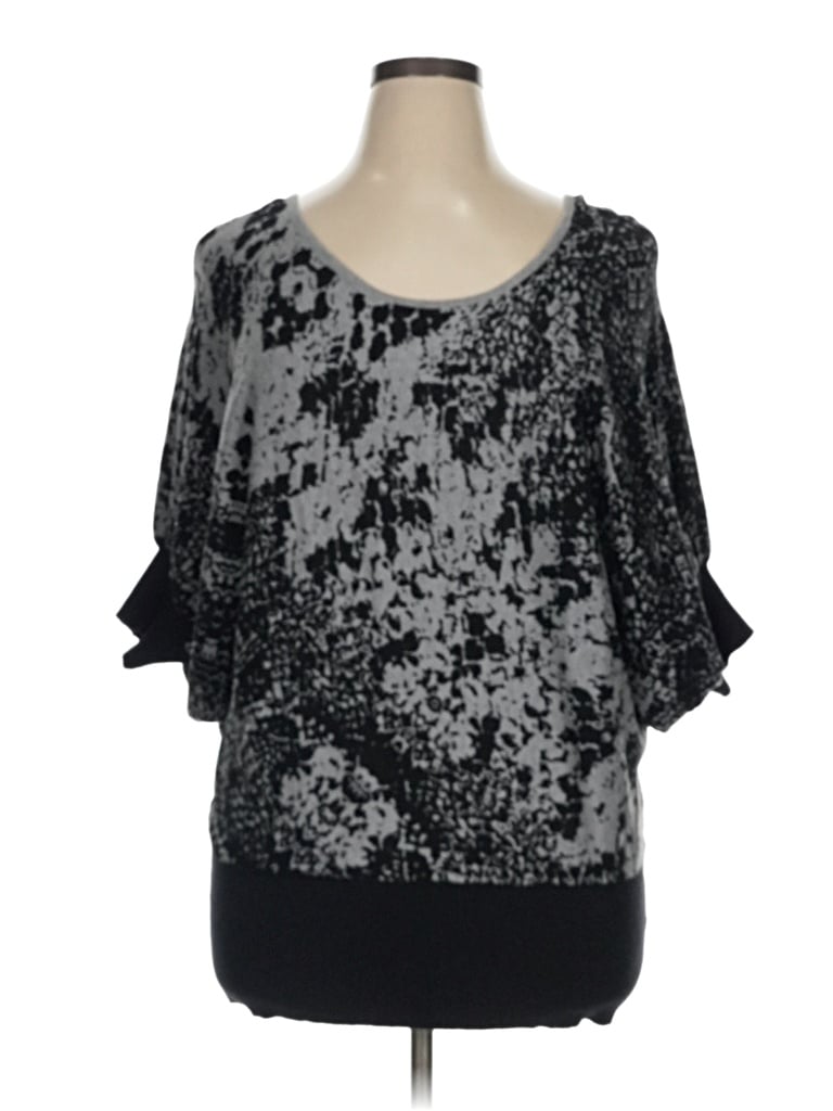 Worthington Pullover Sweater In Black