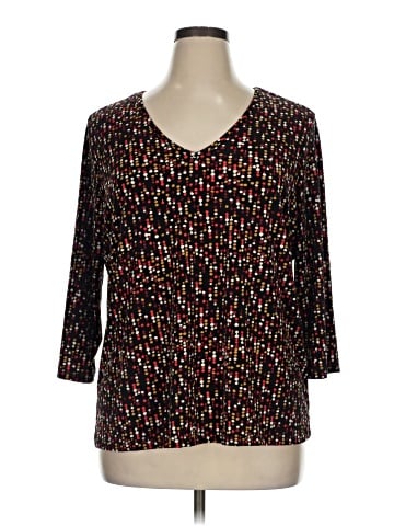 Notations 3/4 Sleeve Blouse (view 1)