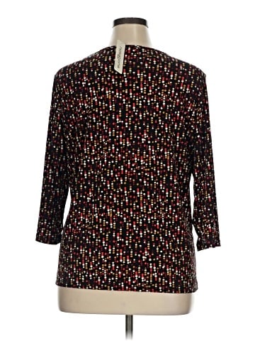 Notations 3/4 Sleeve Blouse (view 2)