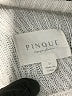 Pinque Solid Ivory Turtleneck Sweater Size L - photo 7