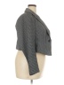 Lane Bryant Houndstooth Gray Blazer Size 18 - photo 4
