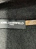 Karl Lagerfeld Paris Black Wool Coat Size XL (estimated) - photo 6