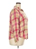 Torrid 100% Rayon Plaid Pink Long Sleeve Button-Down Shirt Size 2X Plus (2) - photo 4