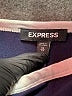 Express Solid Blue Cocktail Dress Size XS - photo 7