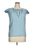 Assorted Brands Blue Short Sleeve Top Size XL - photo 1