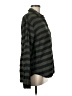 RVCA 100% Viscose Rayon Stripes Gray Long Sleeve Blouse Size M - photo 4