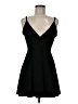Assorted Brands Solid Black Cocktail Dress Size M - photo 1