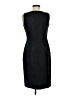 Talbots 100% Polyester Solid Black Cocktail Dress Size 8 - photo 2