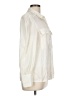 Zara Color Block Ivory Long Sleeve Blouse Size L - photo 4