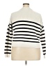 Elie Tahari Stripes Ivory Pullover Sweater Size XXL (estimated) - photo 2