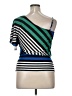 Byer Wear Blue Short Sleeve Top Size XL - photo 2