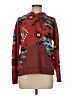 7th Ray Print Red Pullover Sweater Size M - photo 1