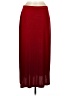 Assorted Brands Solid Burgundy Formal Skirt Size M - photo 1