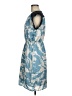 The Limited 100% Polyester Print Blue Cocktail Dress Size M - photo 5