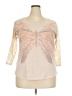 Maurices Ivory 3/4 Sleeve Top Size XXL - photo 1