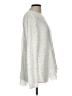Papillon Metallic Silver Pullover Sweater Size L - photo 4