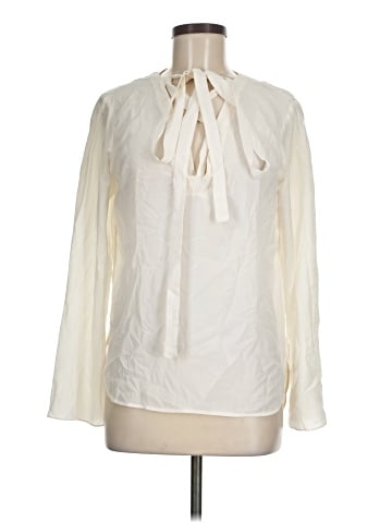 Sandro Long Sleeve Blouse (view 1)