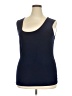 Rekucci Blue Sleeveless Top Size 2X - photo 1